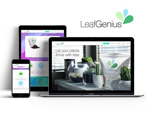 LeafGenius Website Cover
